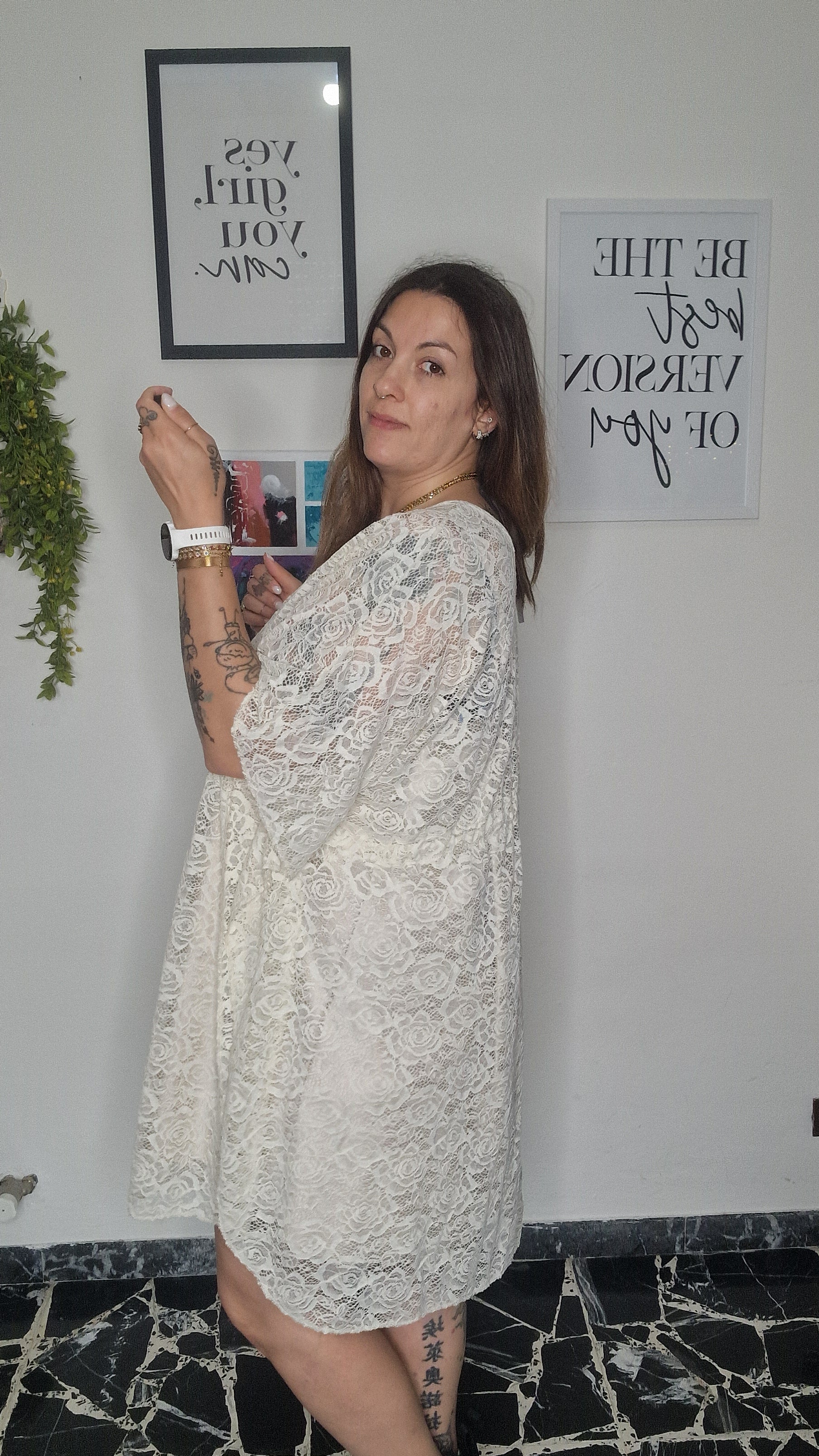 Casacca Curvy Pizzo Romance