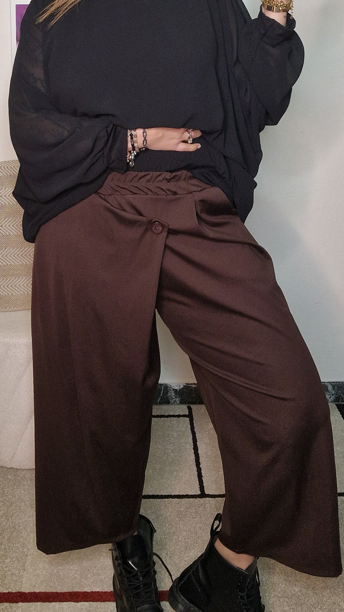 Pantalone a 3/4 "Ortensia