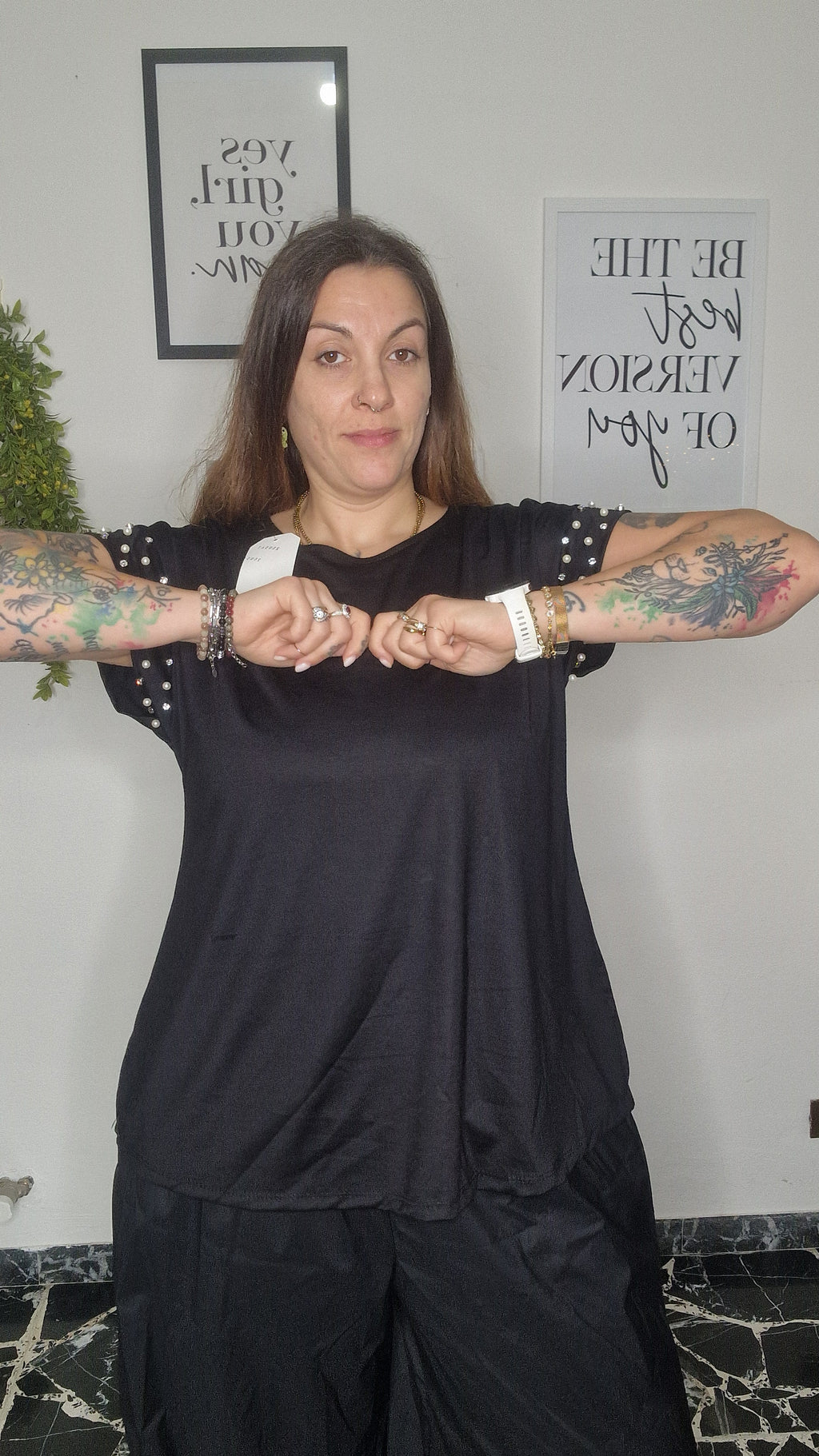 T-shirt Curvy Strass  curvy