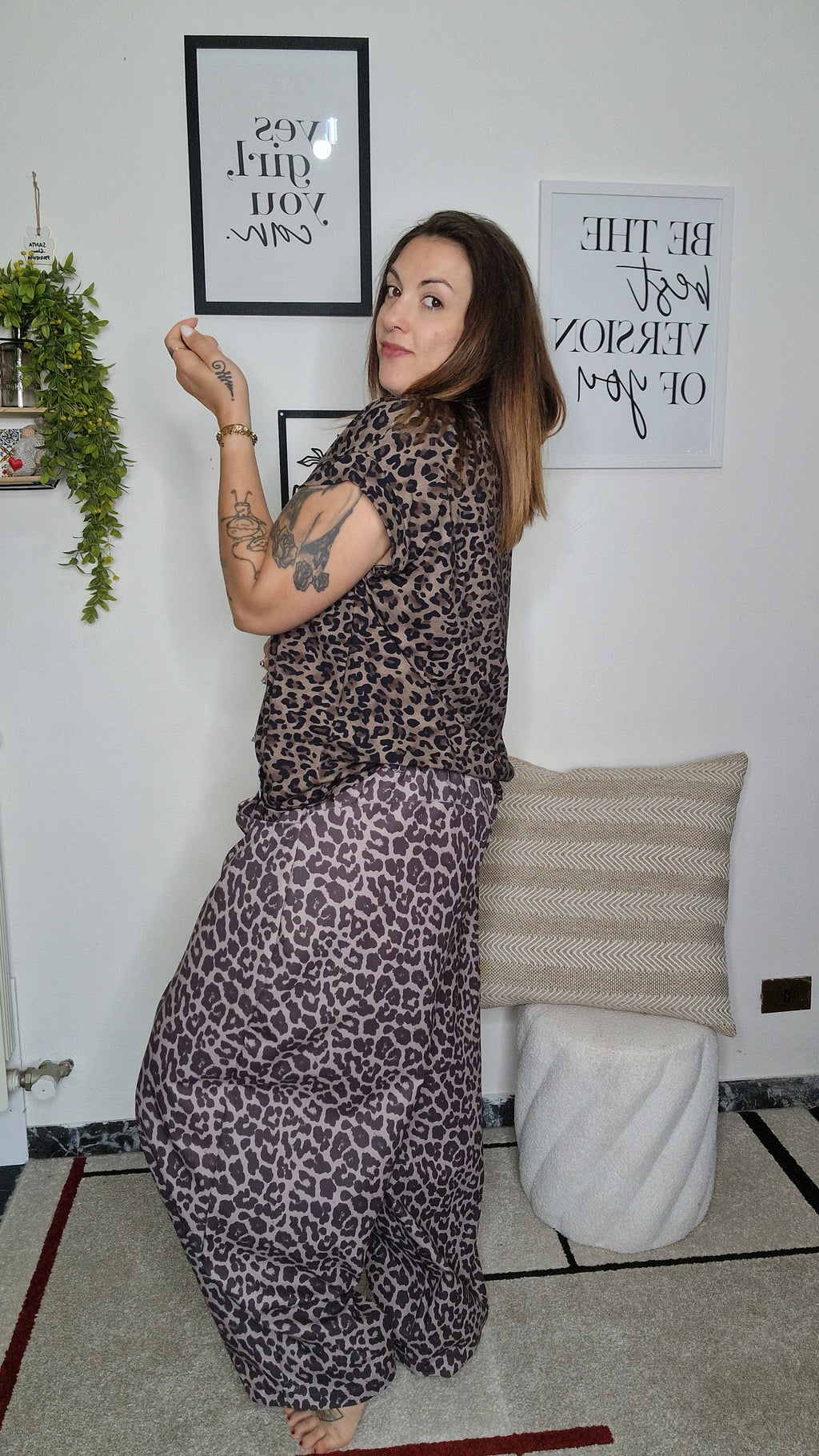T-SHIRT FANTASIA IN COTONE Curvy