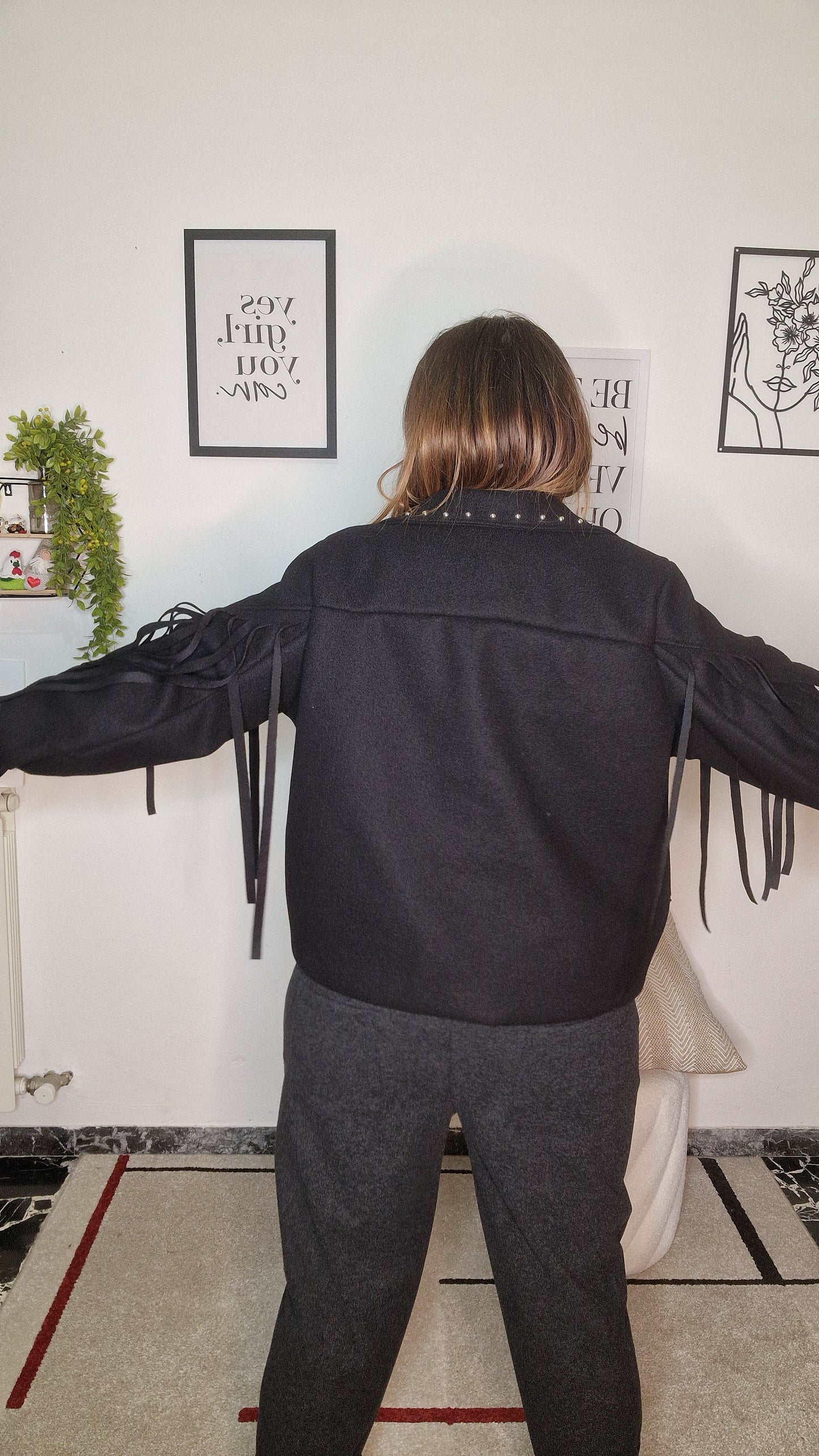 Giacca Dalia – Urban Fringe & Studs