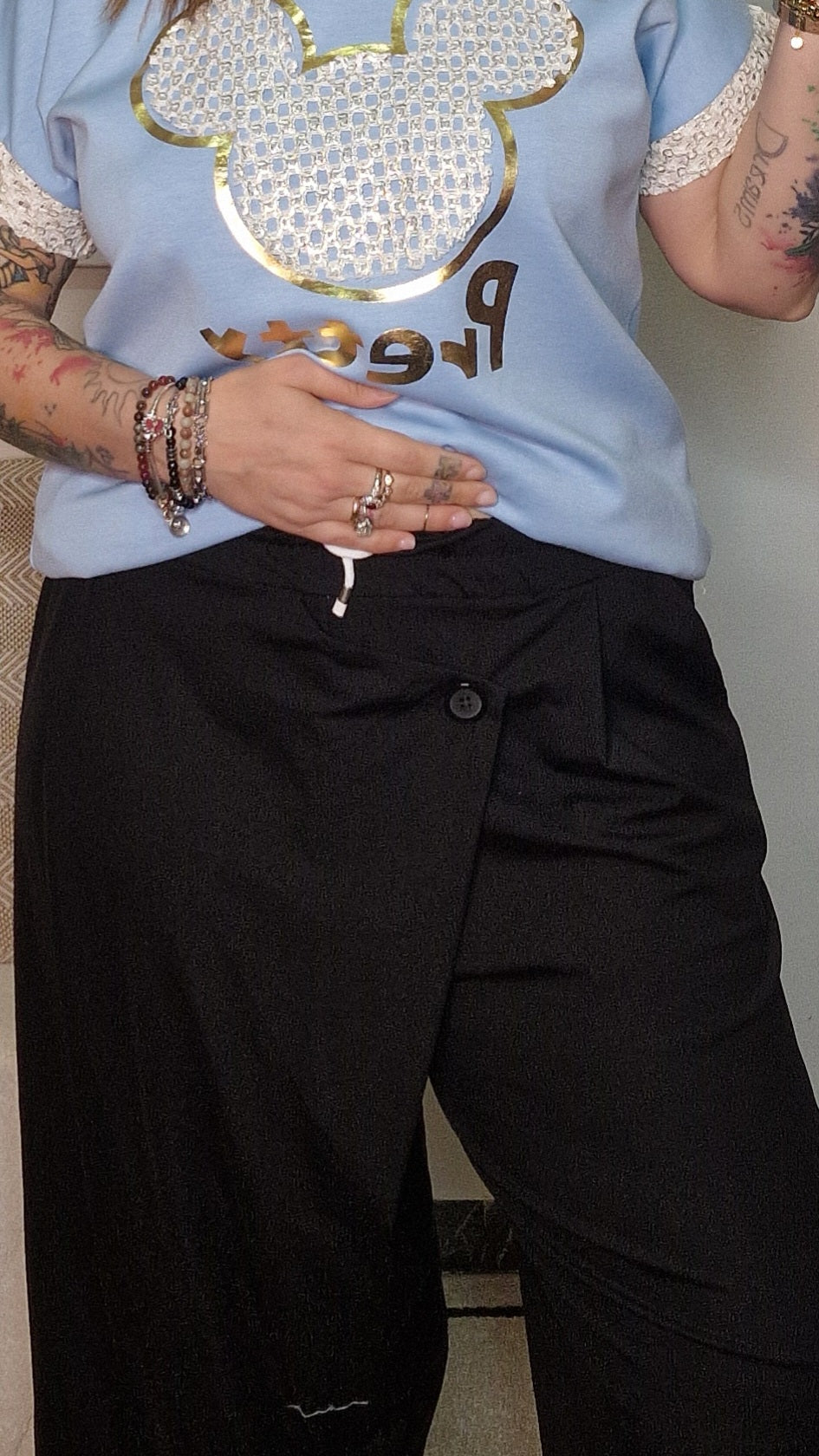 Pantalone a 3/4 "Ortensia