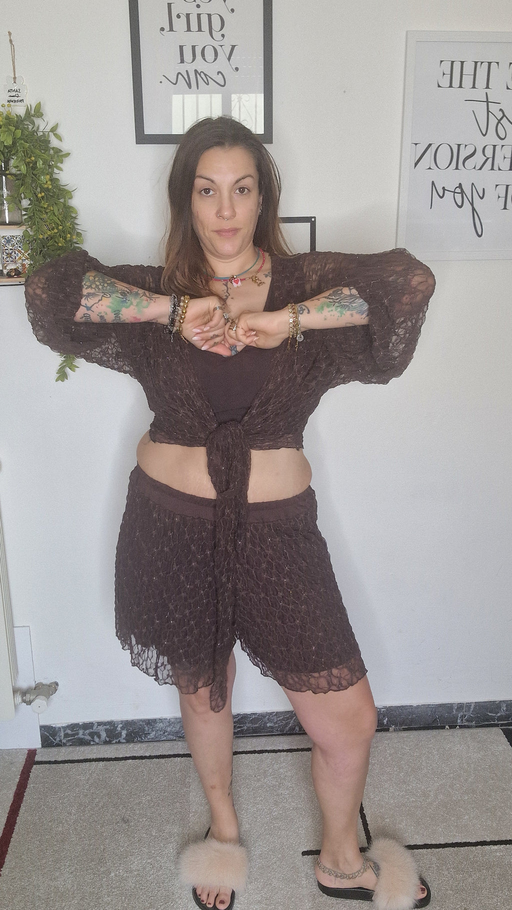 Completo Lurex Comfy