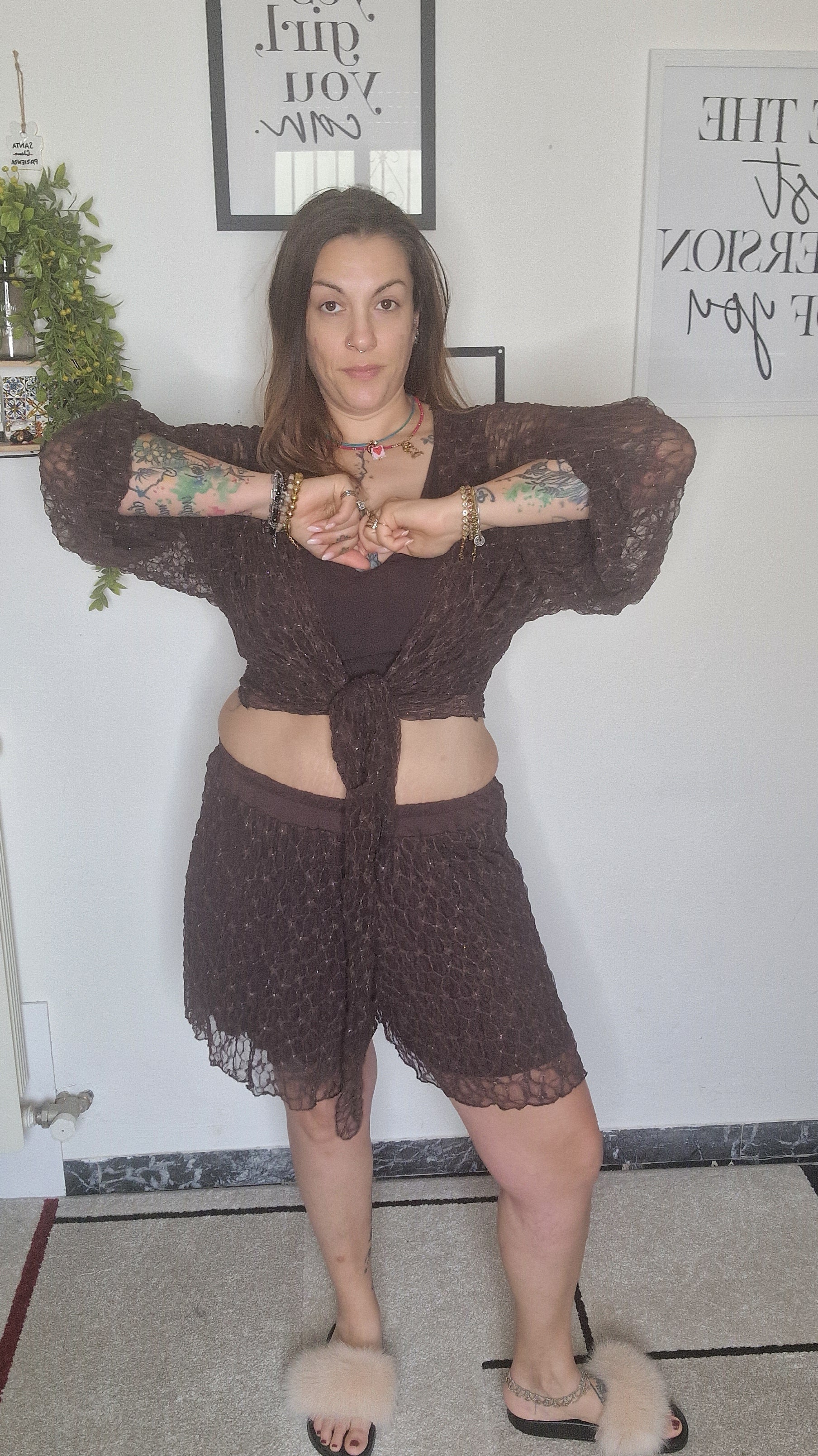 Completo Lurex Comfy