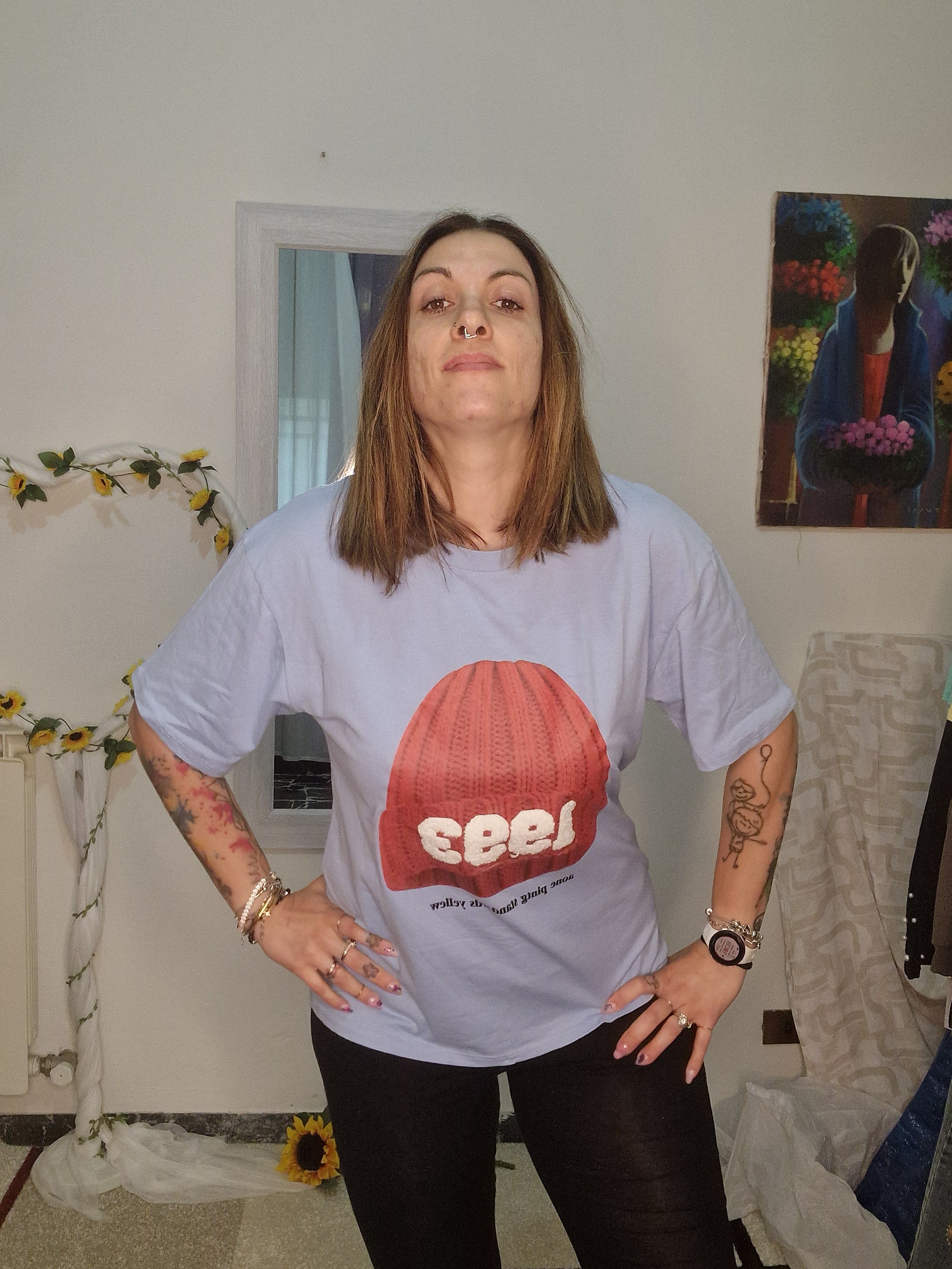 T shirt berretto