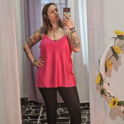 Canottiera Elly fucsia