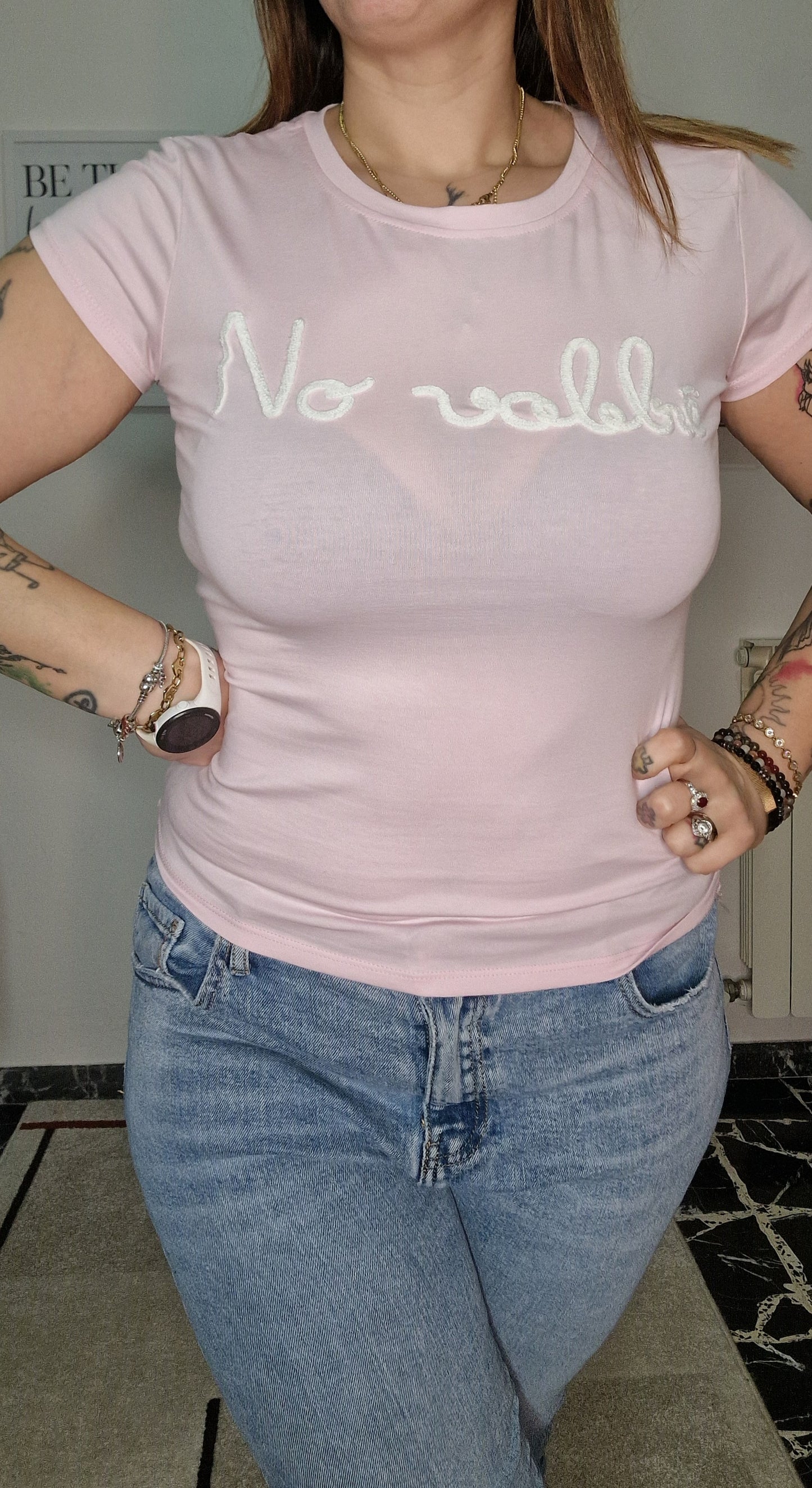 T Shirt NO VABBÈ