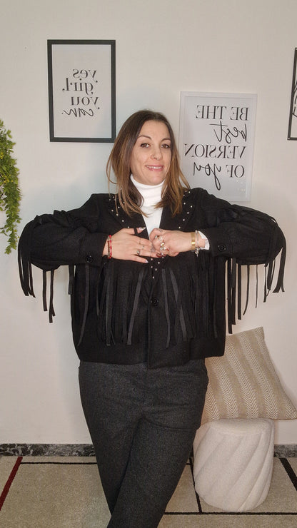 Giacca Dalia – Urban Fringe & Studs