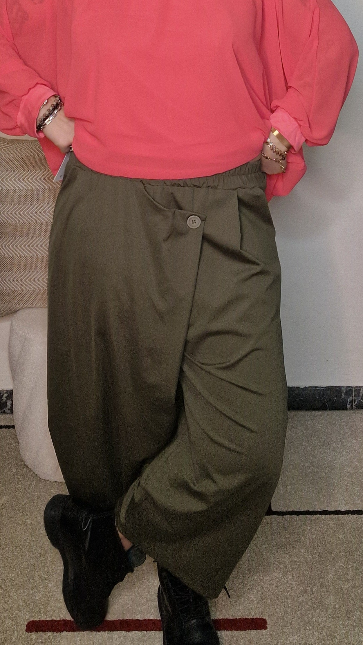 Pantalone a 3/4 "Ortensia