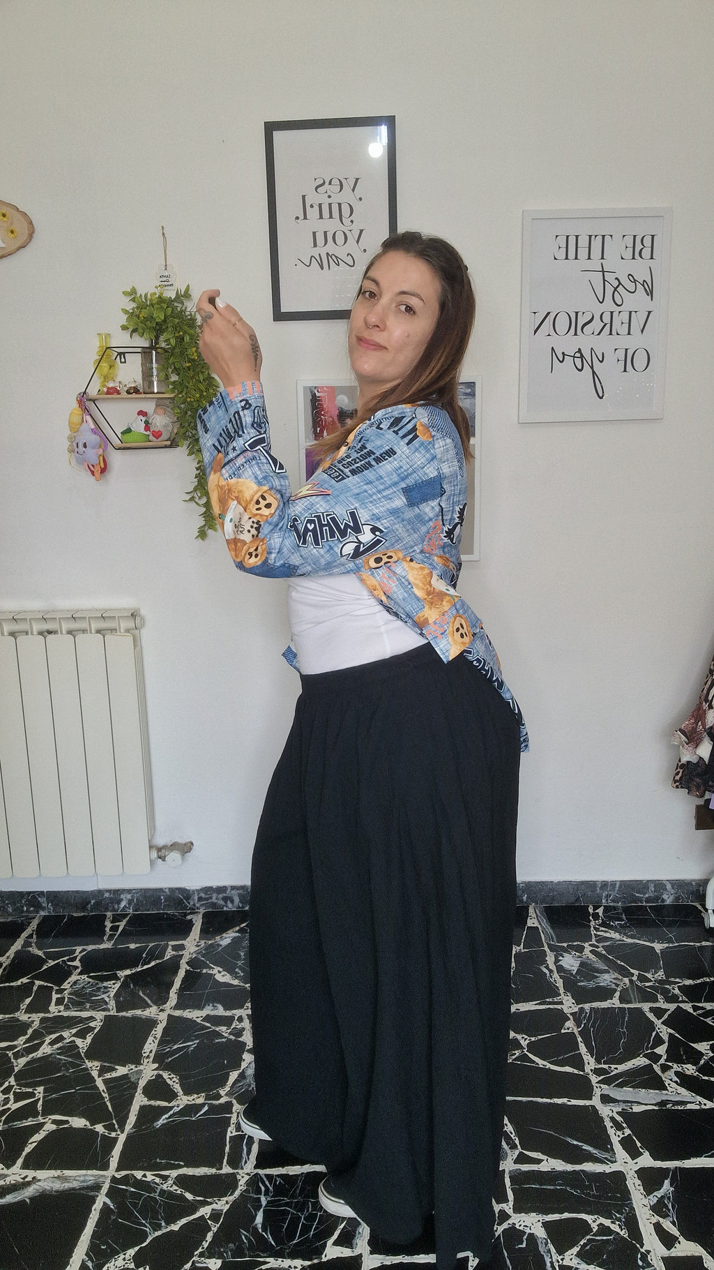 Pantalone Palazzo Estivo Curvy